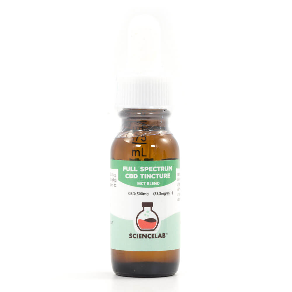 500mg Full Spectrum CBD Tincture (Science Lab)