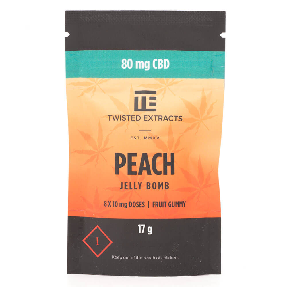 80mg CBD Jelly Bombs (Twisted Extracts)