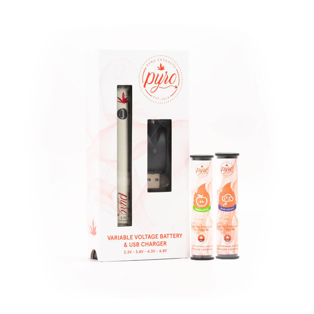 0.5g Ceramic Vaporizer Starter Kit (Pyro Extracts)