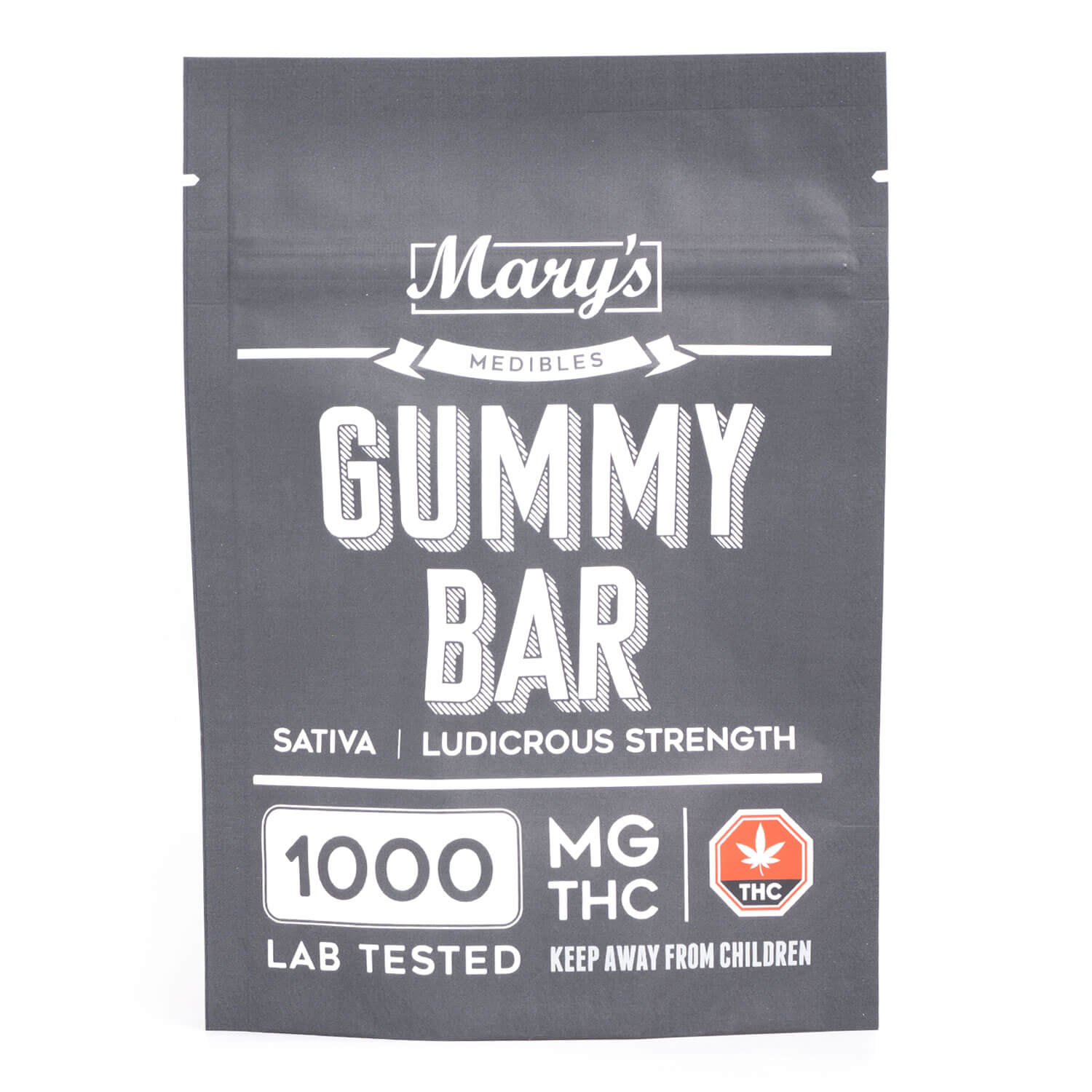 1000mg THC Sativa Gummy Bar (Mary's Edibles)