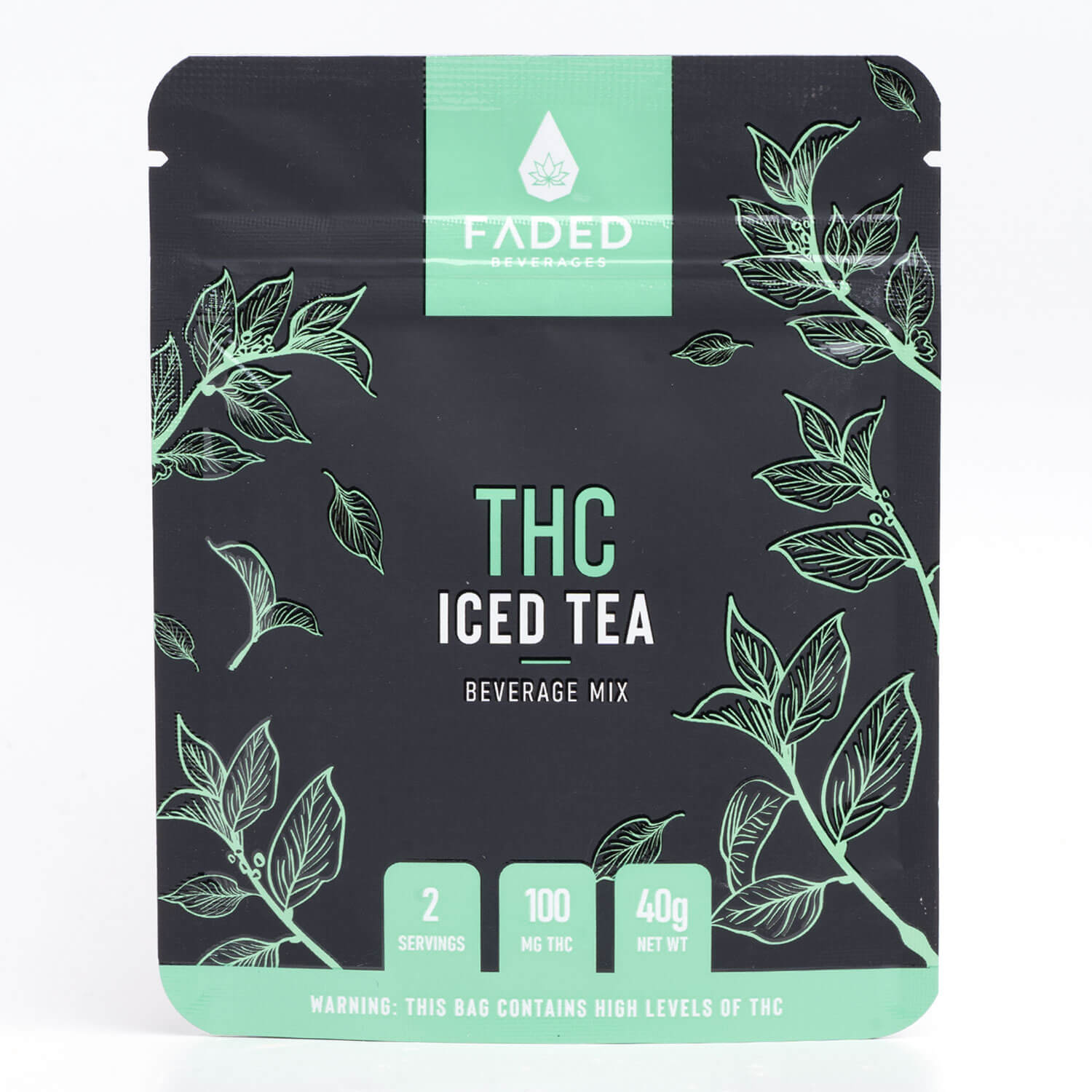 100mg THC Iced Tea (Faded Cannabis Co)