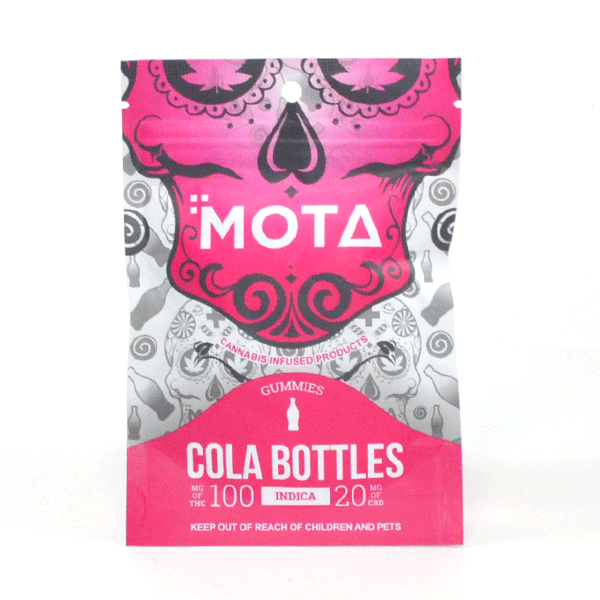 120mg Indica Cola Bottles - 100mg THC / 20mg CBD (Mota)