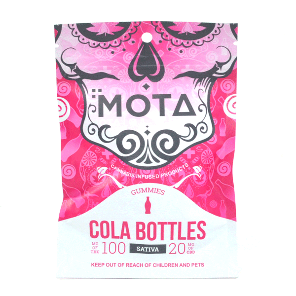 120mg Sativa Cola Bottles - 100mg THC / 20mg CBD (Mota)