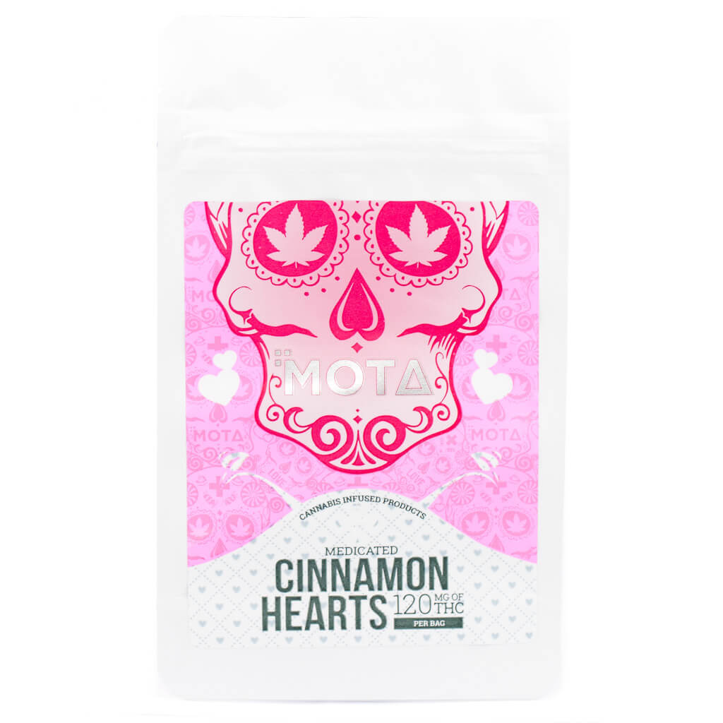 120mg THC Cinnamon Hearts (Mota)
