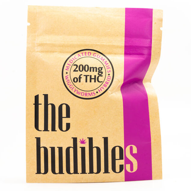 200mg THC Wiggly Worms (The Budibles)