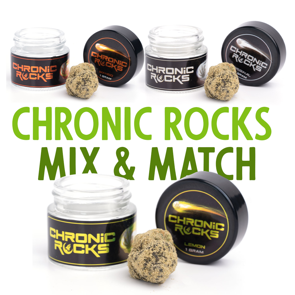 3 Gram Chronic Rocks Mix & Match