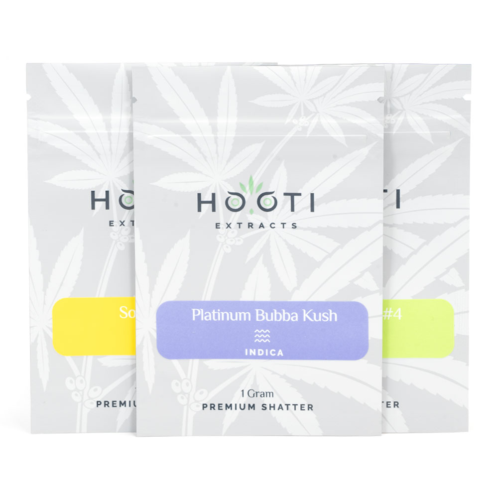 5 Gram Hooti Extracts Shatter Mix and Match