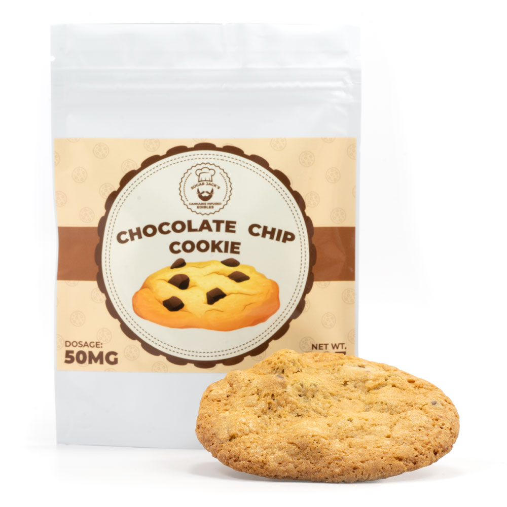50mg THC Chocolate Chip Cookie (Sugar Jack's)