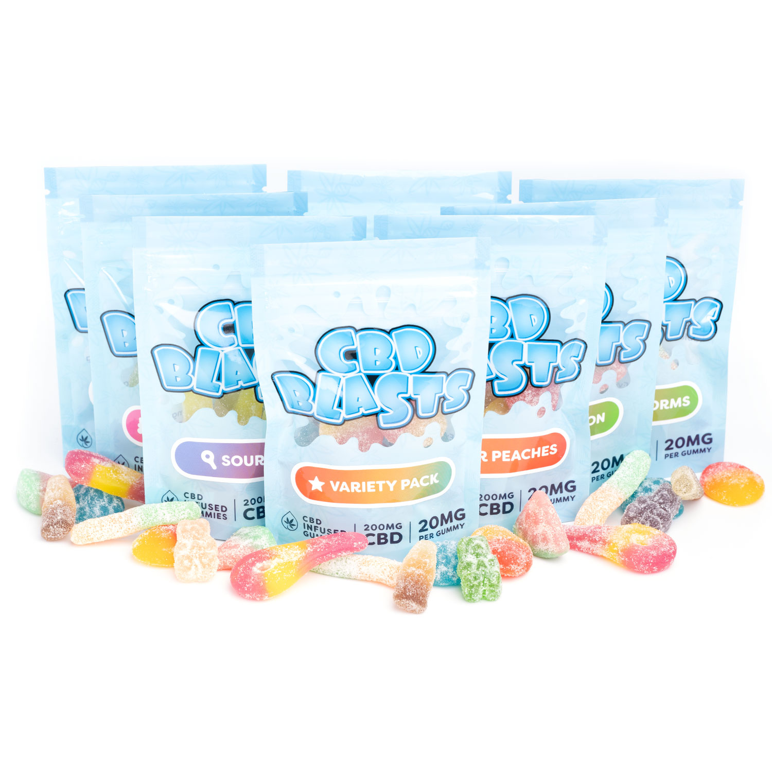 Blast Edibles CBD Blasts Gummies
