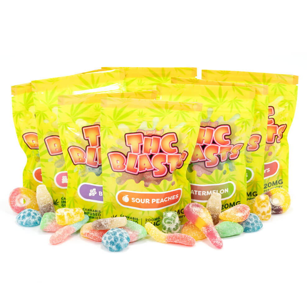 Blast Edibles THC Blasts Gummies