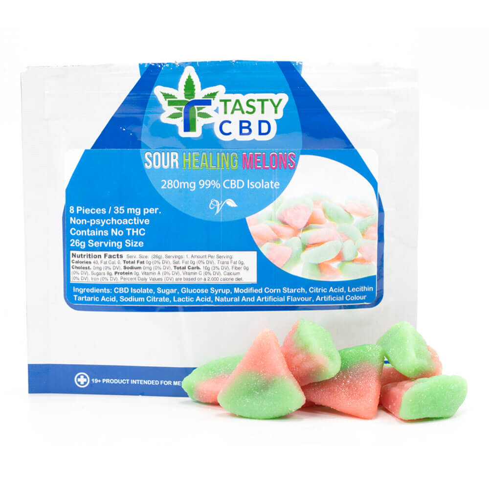 CBD Sour Stonermelons (Tasty CBD)
