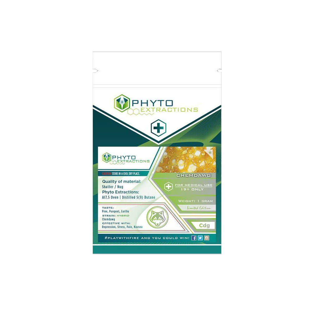 Chemdawg Shatter (Phyto Extractions)