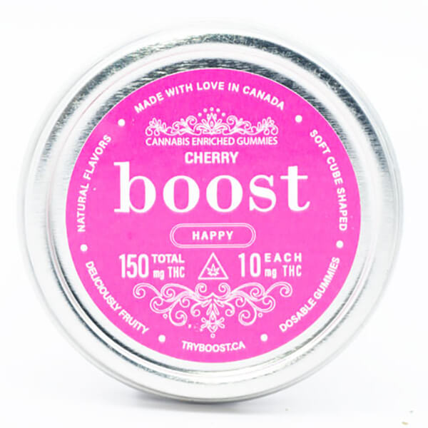 Cherry 150mg THC Cubes (Boost Edibles)