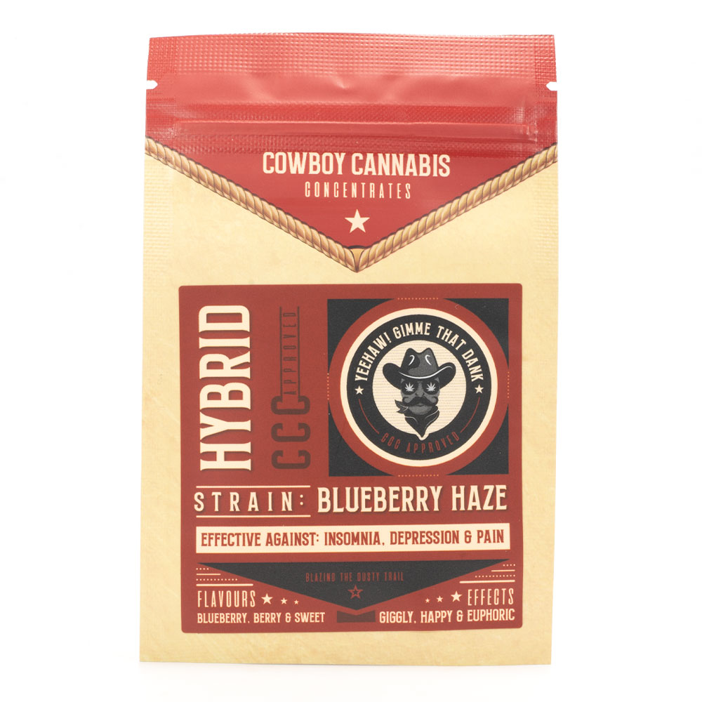 Cowboy Cannabis - Blueberry Haze Shatter