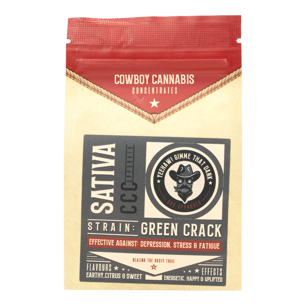 Cowboy Cannabis Green Crack Shatter