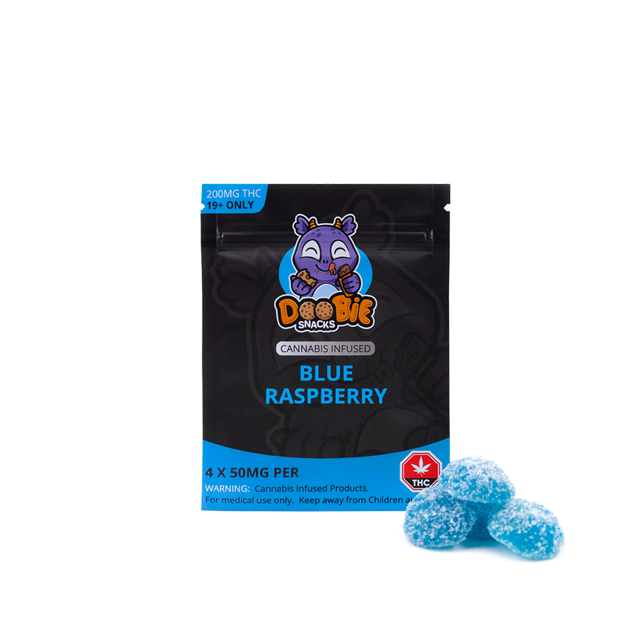 Doobie Snacks Blue Raspberries