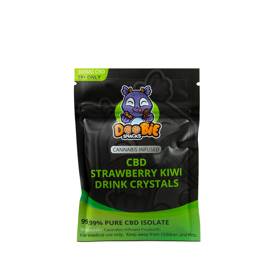 Doobie Snacks Strawberry Kiwi CBD Drink Crystals