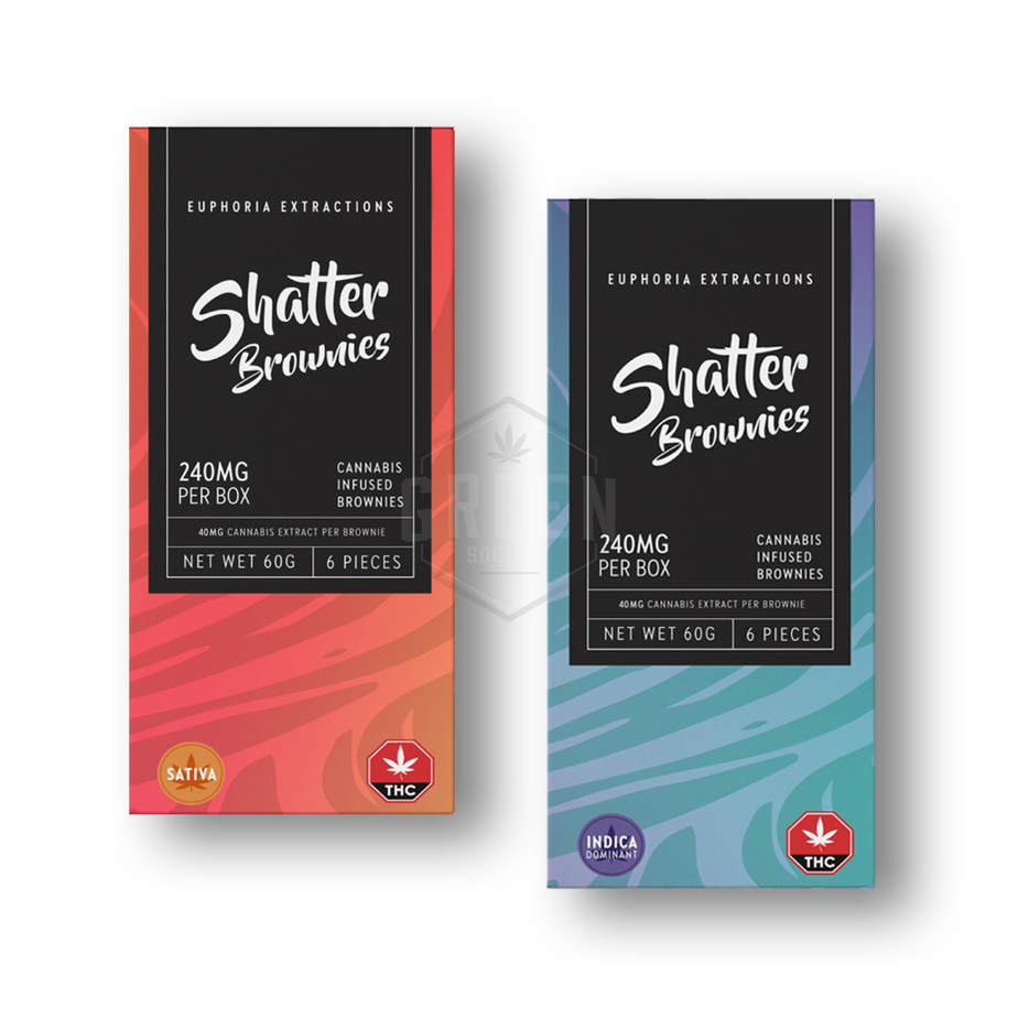 Euphoria Extractions Shatter Brownies