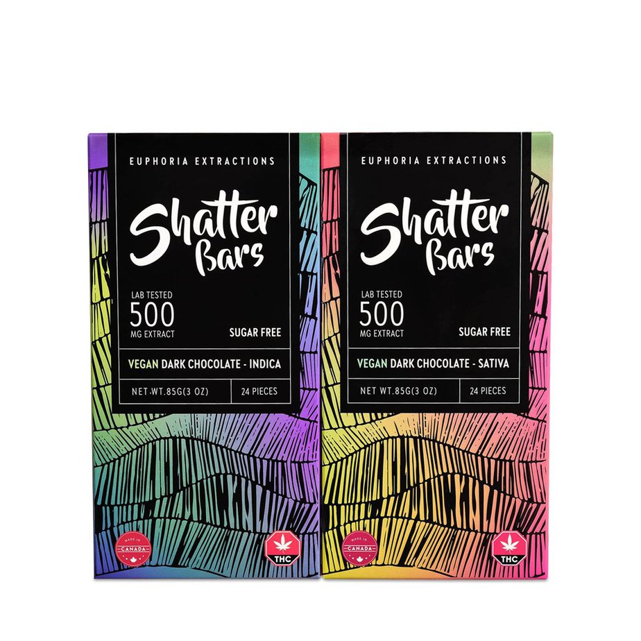Euphoria Extractions Vegan Shatter Bars