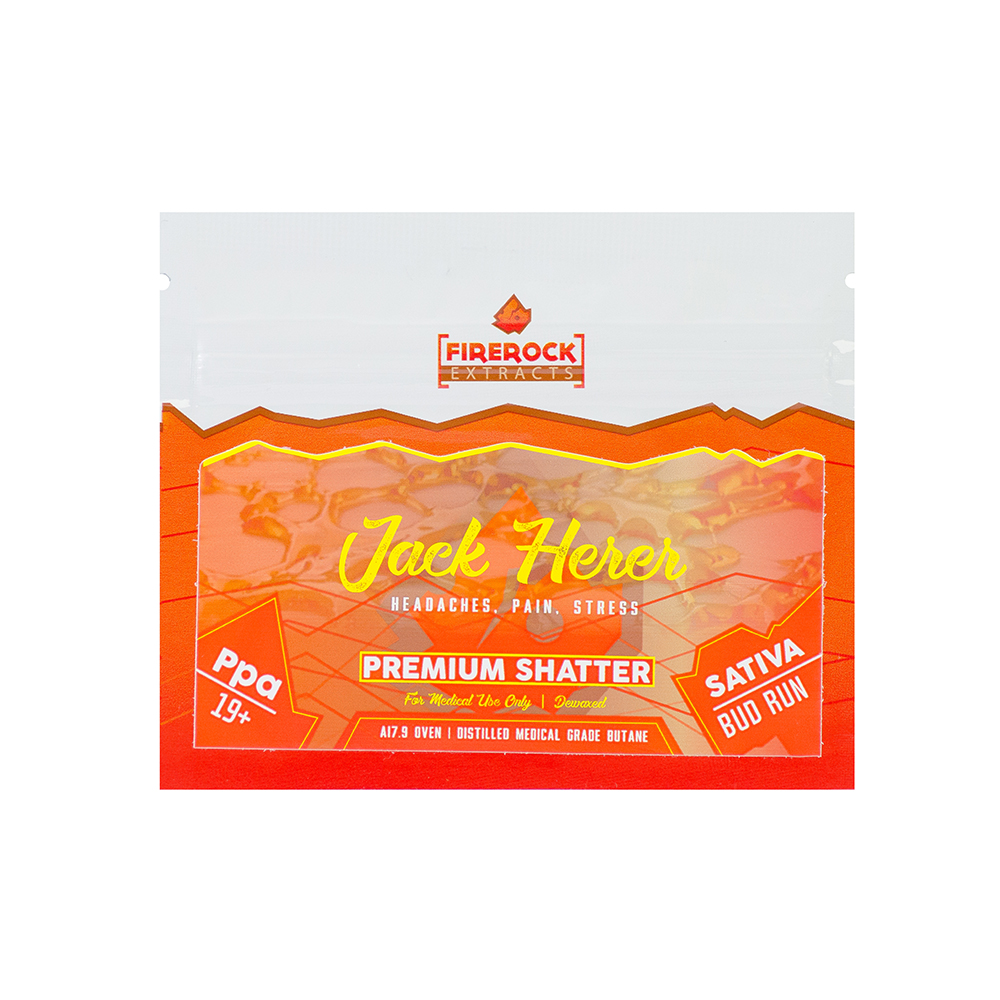Firerock Extracts Jack Herer Shatter