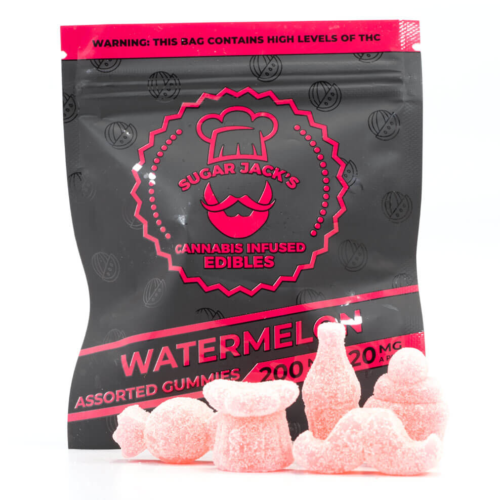 Free THC Watermelon Sugar Jacks Gummies