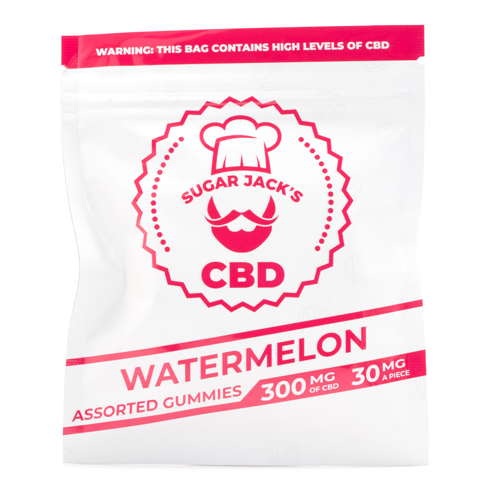 Free Watermelon CBD Sugar Jacks Gummies