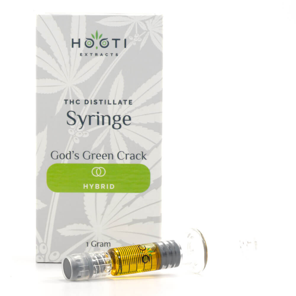 God's Green Crack THC Distillate (Hooti Extracts)