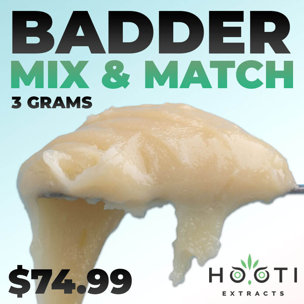 Hooti Extracts Badder 3 Pack