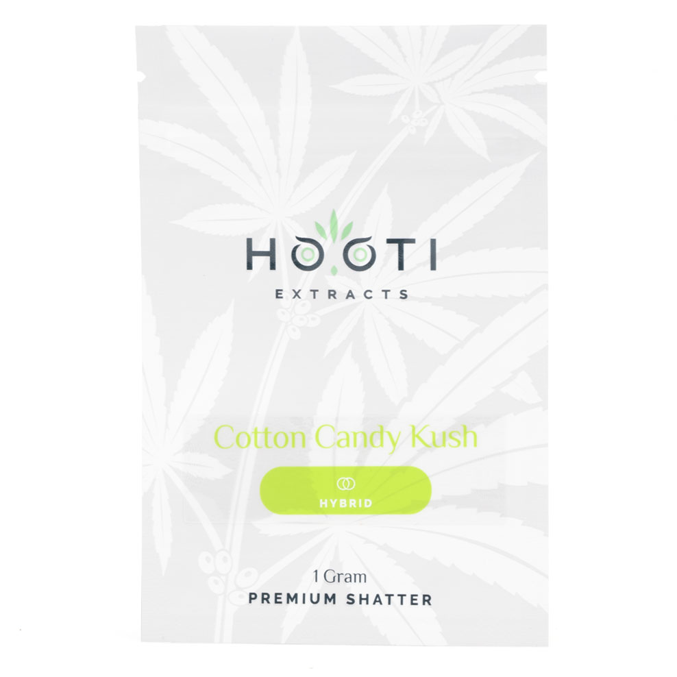Hooti Extracts Cotton Candy Kush Shatter