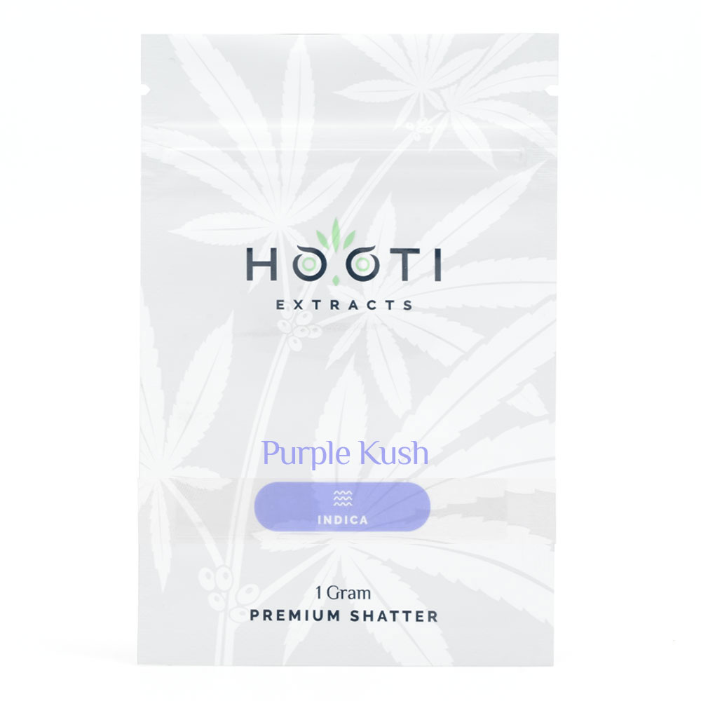 Hooti Extracts Purple Kush Shatter