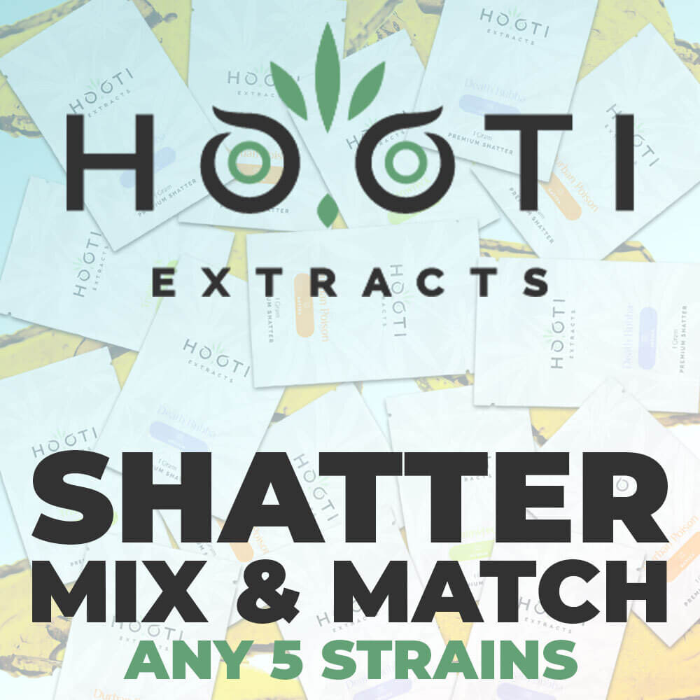 Hooti Extracts Shatter 5 Pack