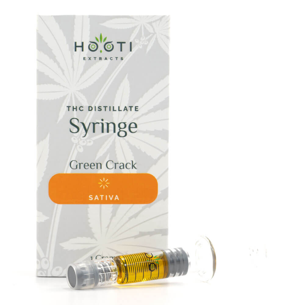 Hooti Extracts THC Distillate Syringes