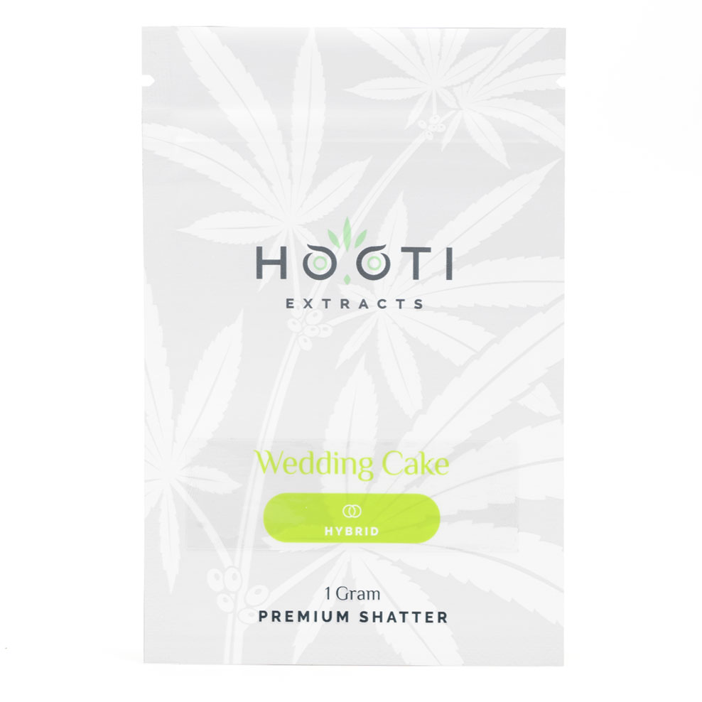 Hooti Extracts Wedding Cake Shatter