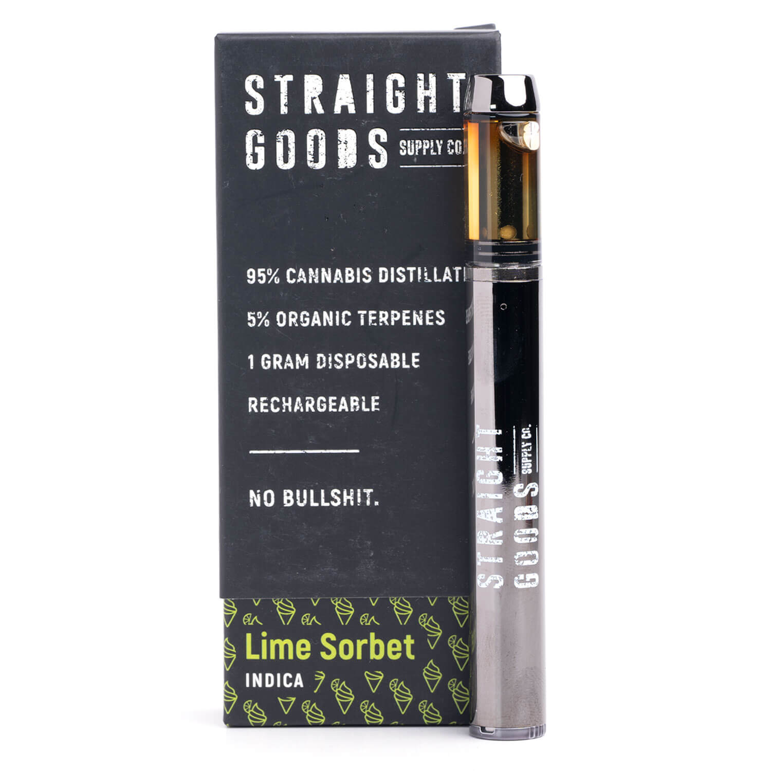 Lime Sorbet Disposable Vape (Straight Goods)