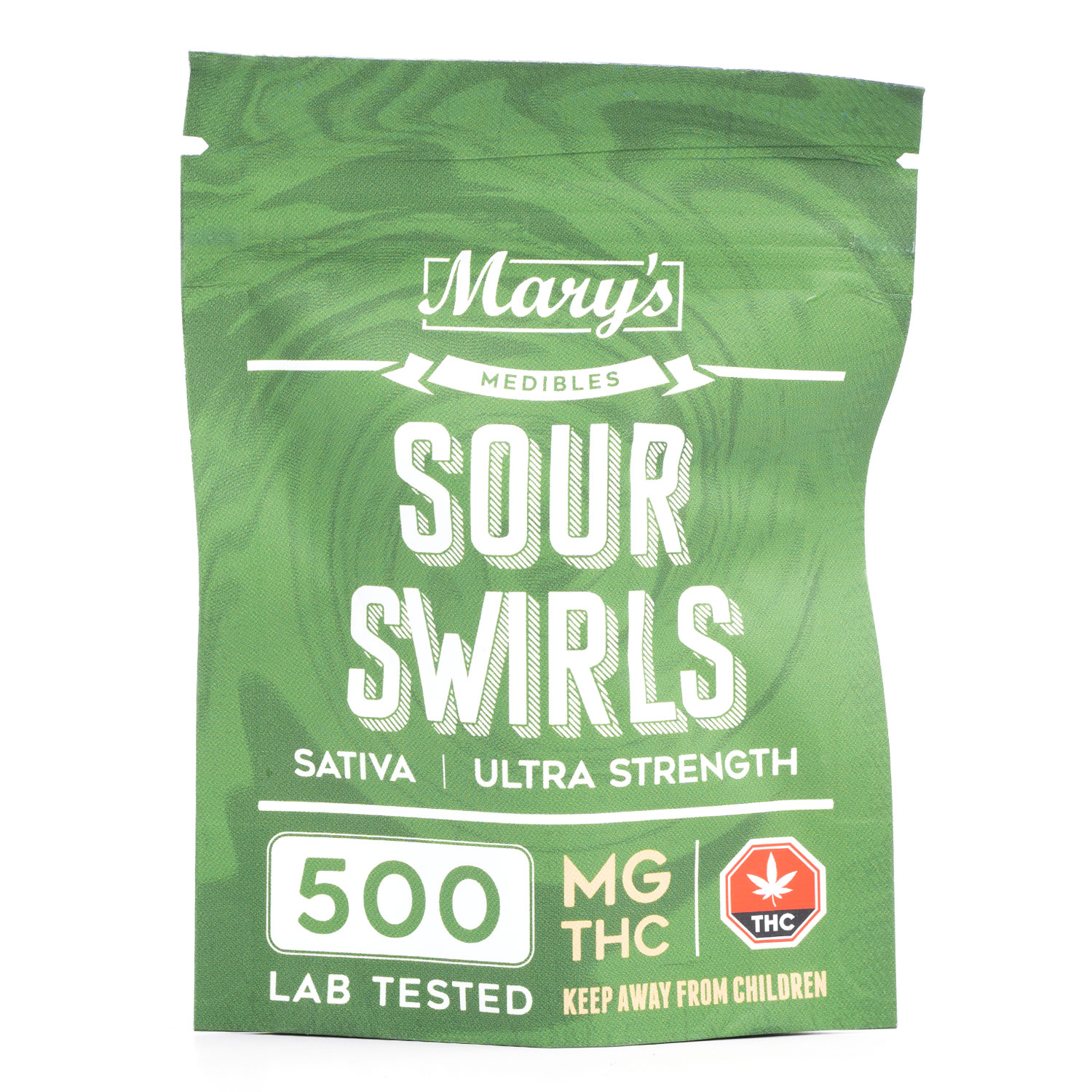 Mary's Edibles Sativa Sour Swirls 500mg THC
