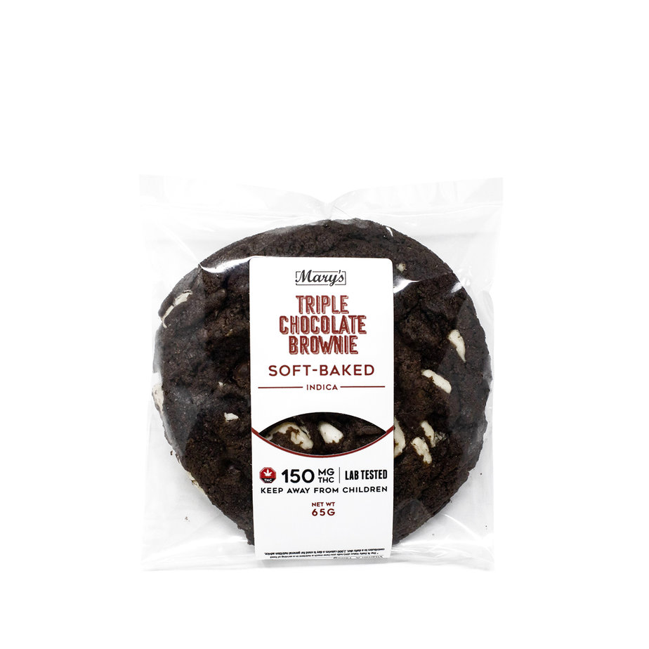Mary's Medibles Triple Chocolate Brownie