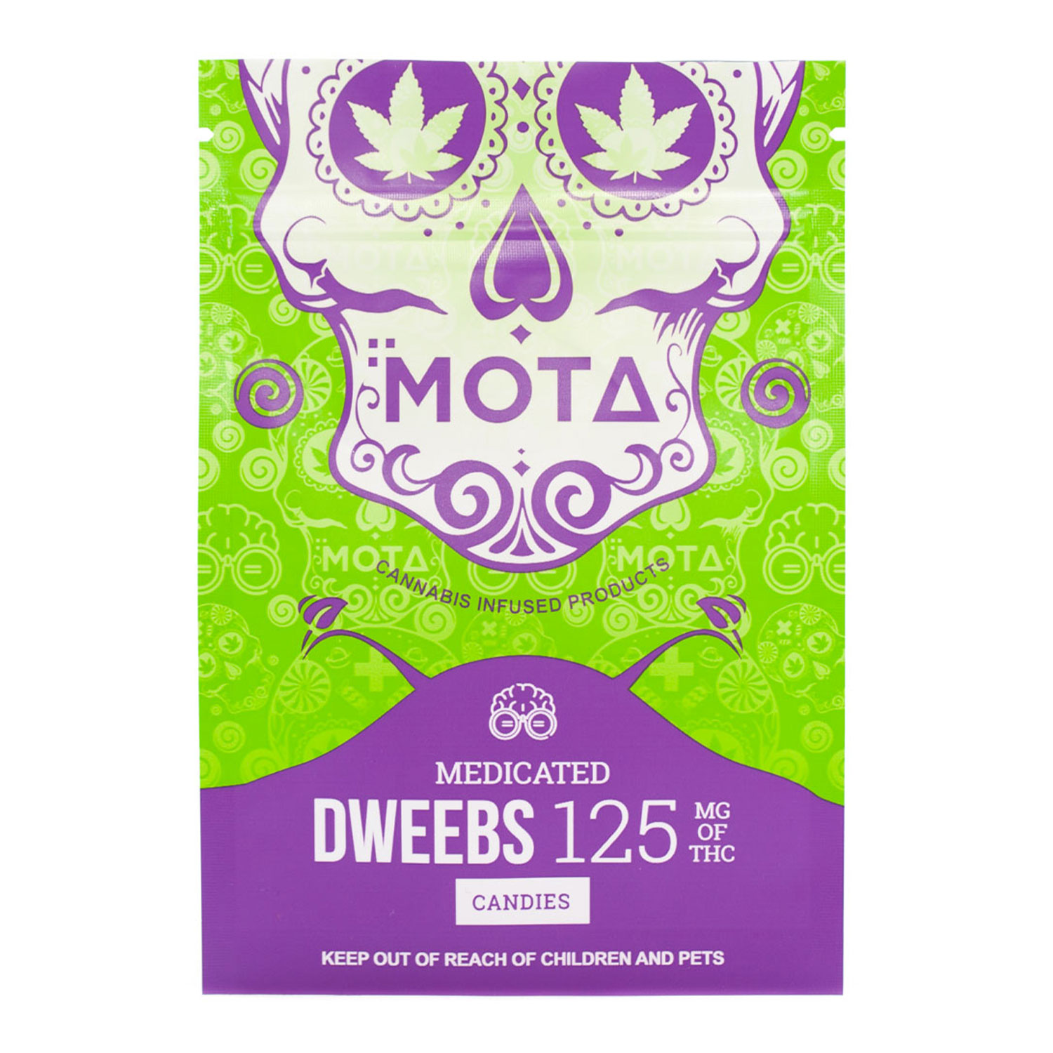 Mota 125mg THC Dweebs