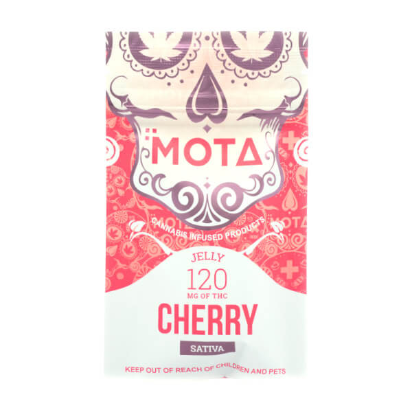 Mota Sativa Medicated Cherry Jelly 120mg THC