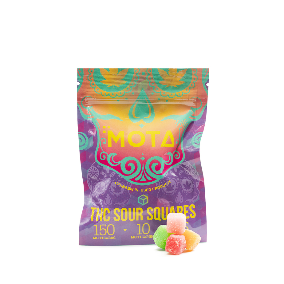 MOTA THC Sour Squares