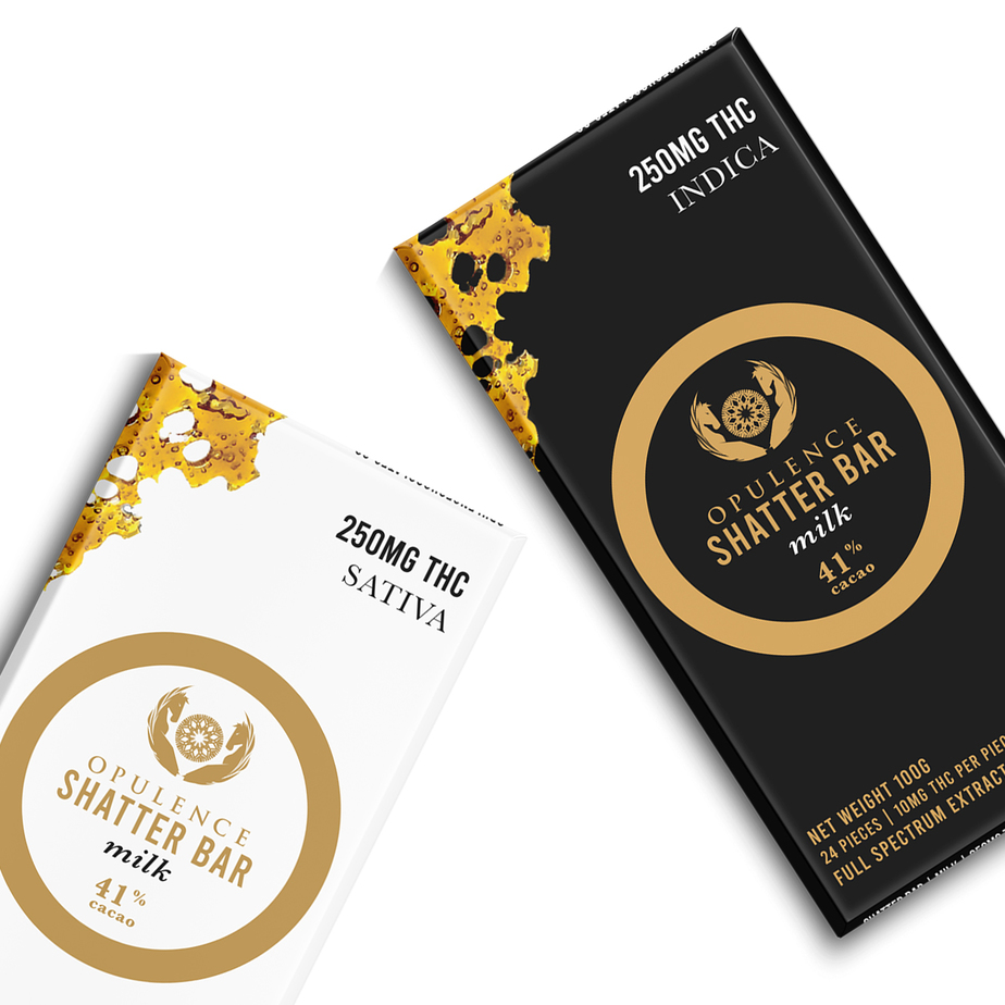 Opulence Shatter Chocolate Bars
