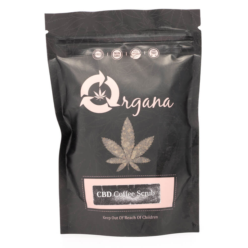 Organa 50mg CBD Coffee Scrub