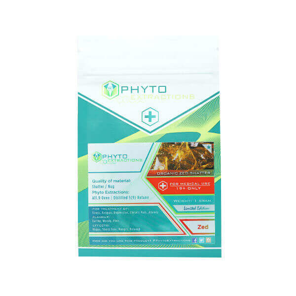 Organic Zed Shatter (Phyto Extractions)