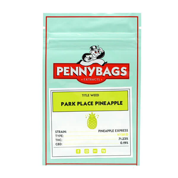 Pennybags Extracts Park Place Pineapple Shatter