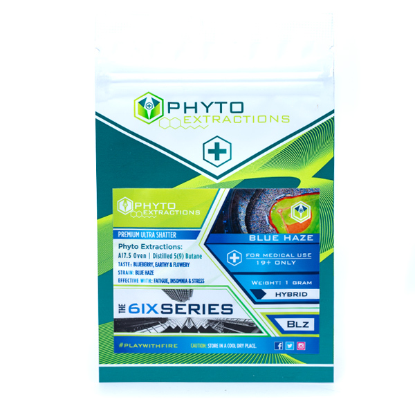 Phyto Extractions Blue Haze Shatter