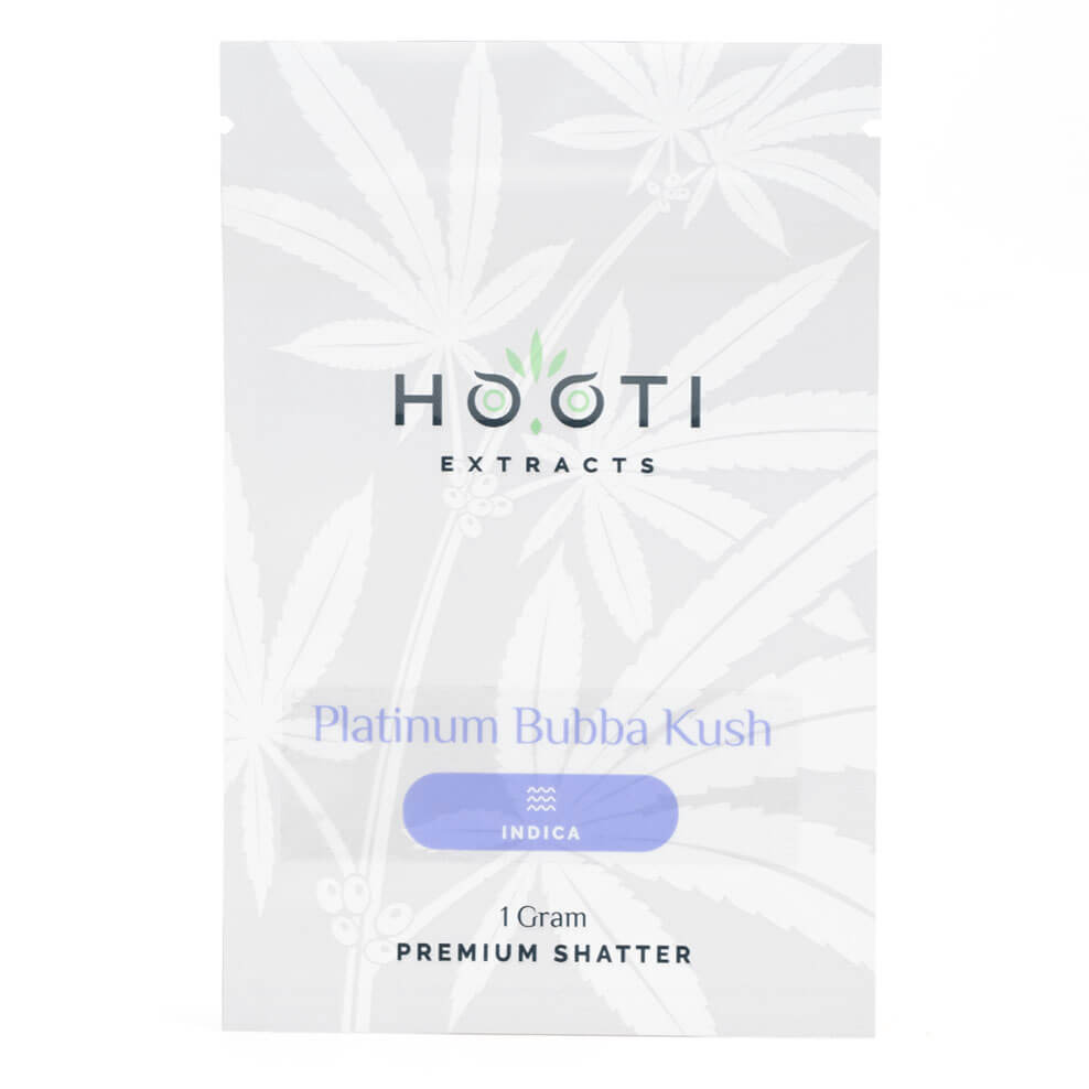 Platinum Bubba Kush Shatter (Hooti Extracts)
