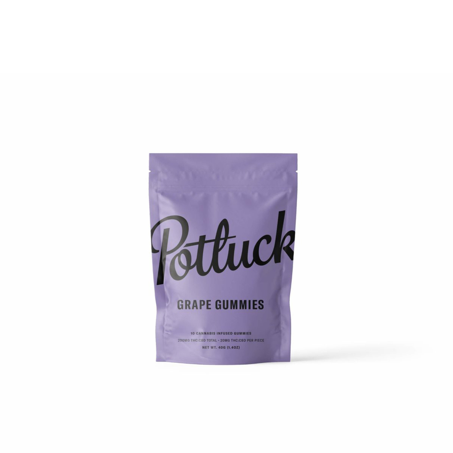 Potluck 1:1 Grape Gummies