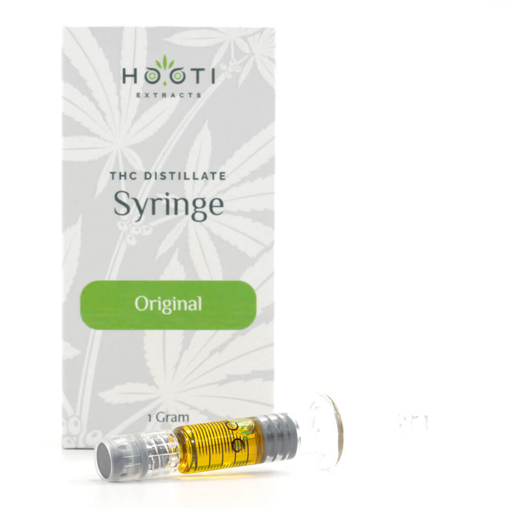 Raw THC Distillate (Hooti Extracts)