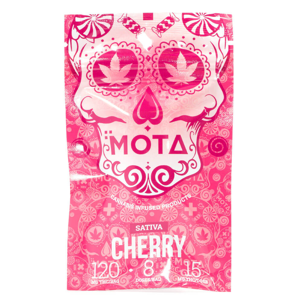 Sativa Medicated Cherry Jelly 120mg THC (Mota)