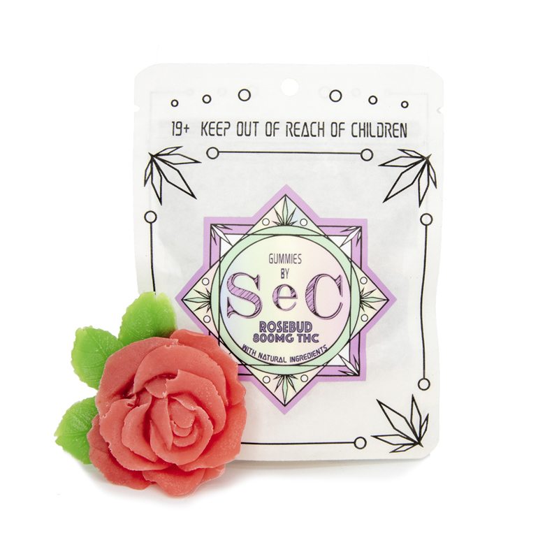 SeC Rosebud 800 mg THC