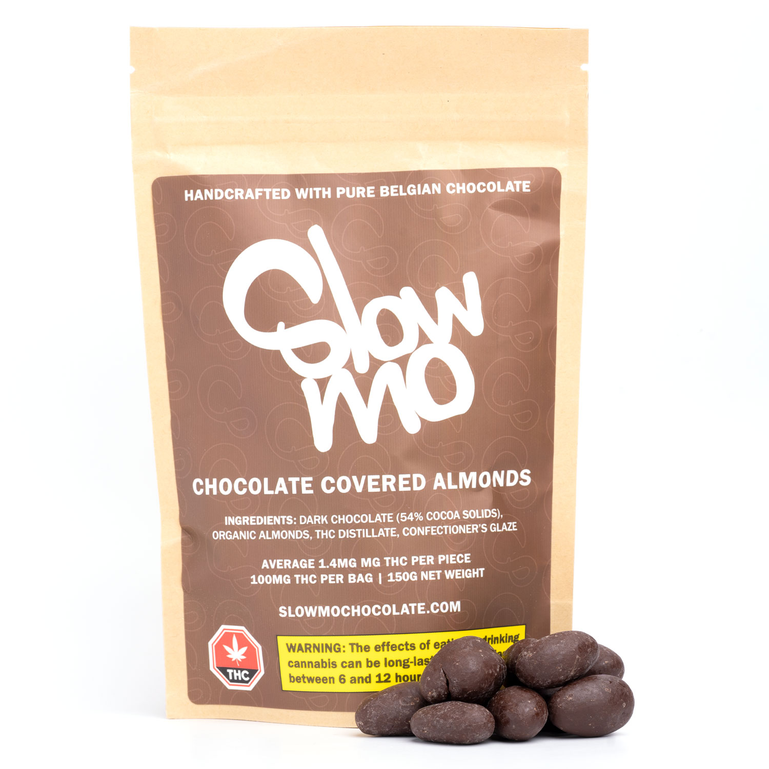 Slo Mo 100mg Chocolate Covered Almonds